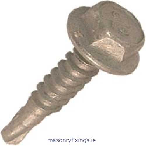 E-VS BOHR RS 4.8mm x 19mm Stitching Screw Zinc Plated  BOX 100